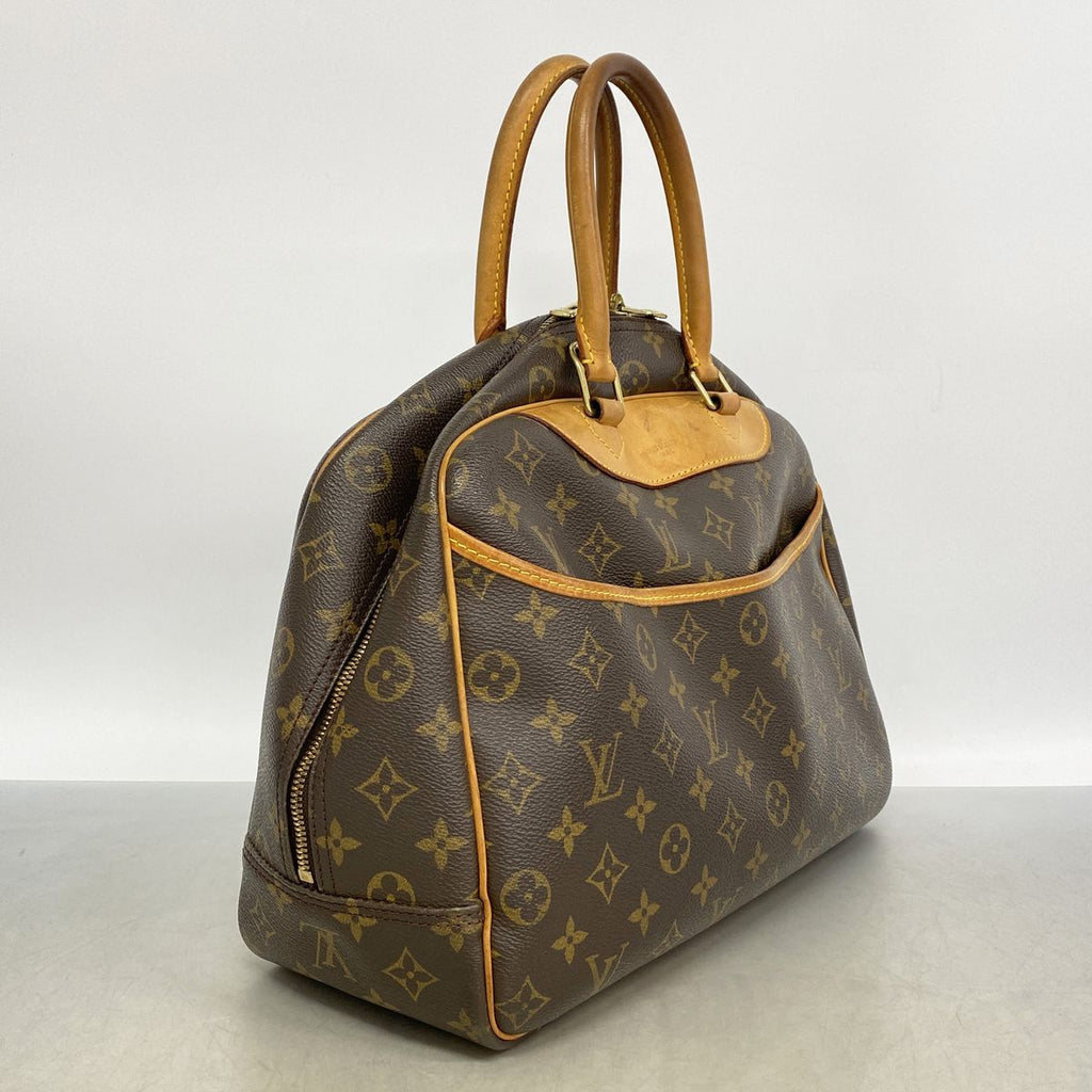 Louis Vuitton Handbag Monogram Deauville Brown — view 2