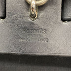 Hermes Backpack Herbag a Dos MM Toile Officier Black Silver — view 5