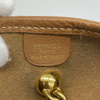 Hermes Shoulder Bag Vespa PM Evercolor Gold — view 5