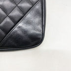 Chanel Shoulder Bag Cambon Lambskin Black Silver — view 7