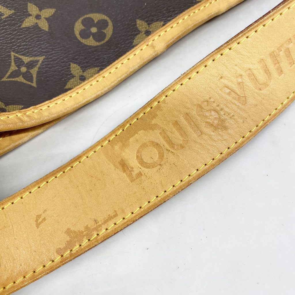 Louis Vuitton Shoulder Bag Monogram Delightful PM Brown — view 8