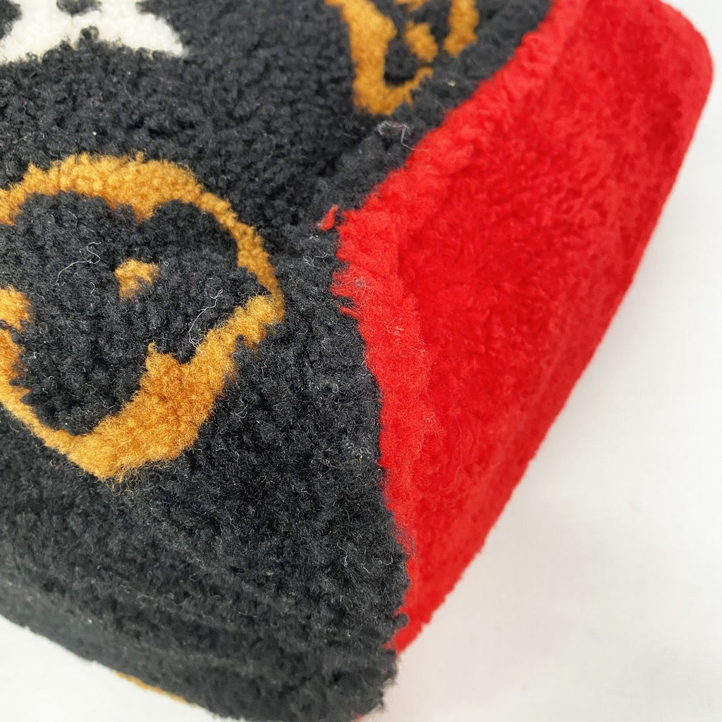 Louis Vuitton Tote Bag Monogram Teddy On The Go GM Black Red — view 6