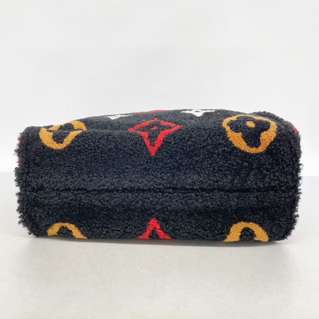 Louis Vuitton Tote Bag Monogram Teddy On The Go GM Black Red — view 3