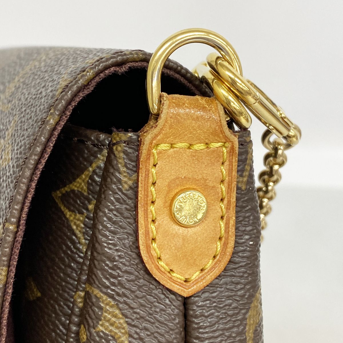 Louis Vuitton Handbag Monogram Favorite PM Brown 2-Way — view 7