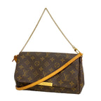 Louis Vuitton Handbag Monogram Favorite PM Brown 2-Way