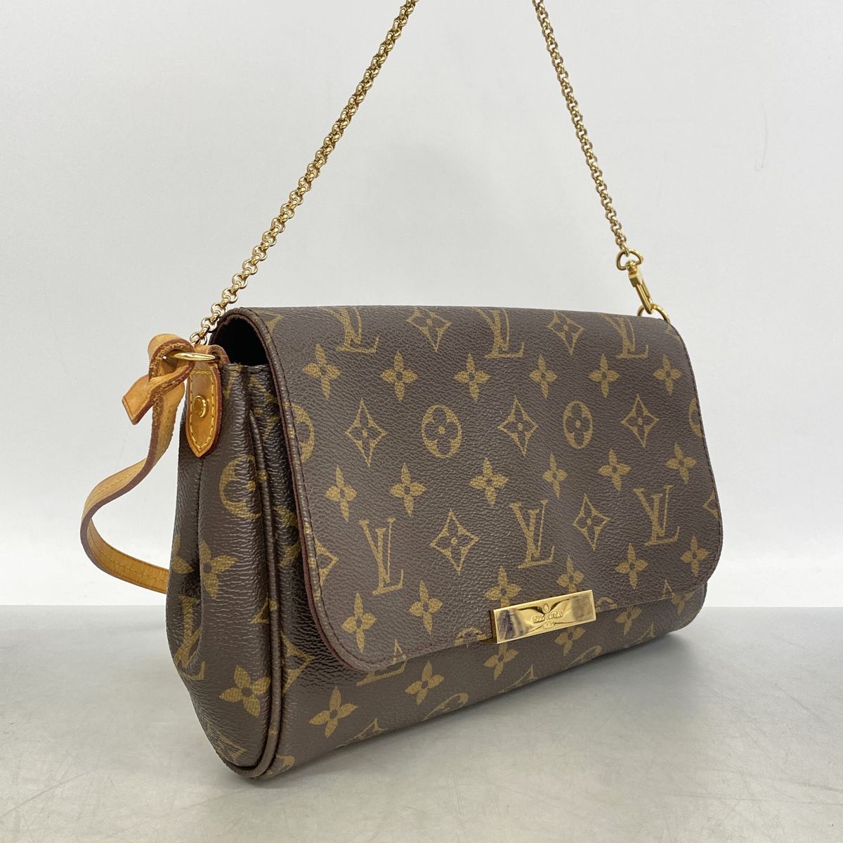 Louis Vuitton Handbag Monogram Favorite PM Brown 2-Way — view 2