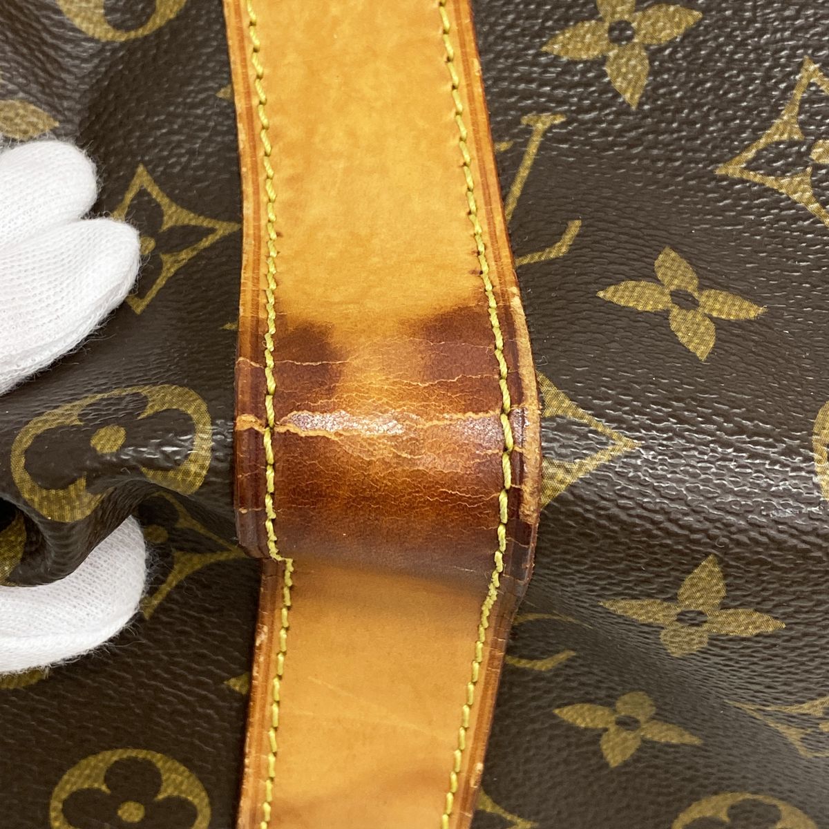 Louis Vuitton Boston Bag Monogram Carryall Brown — view 6