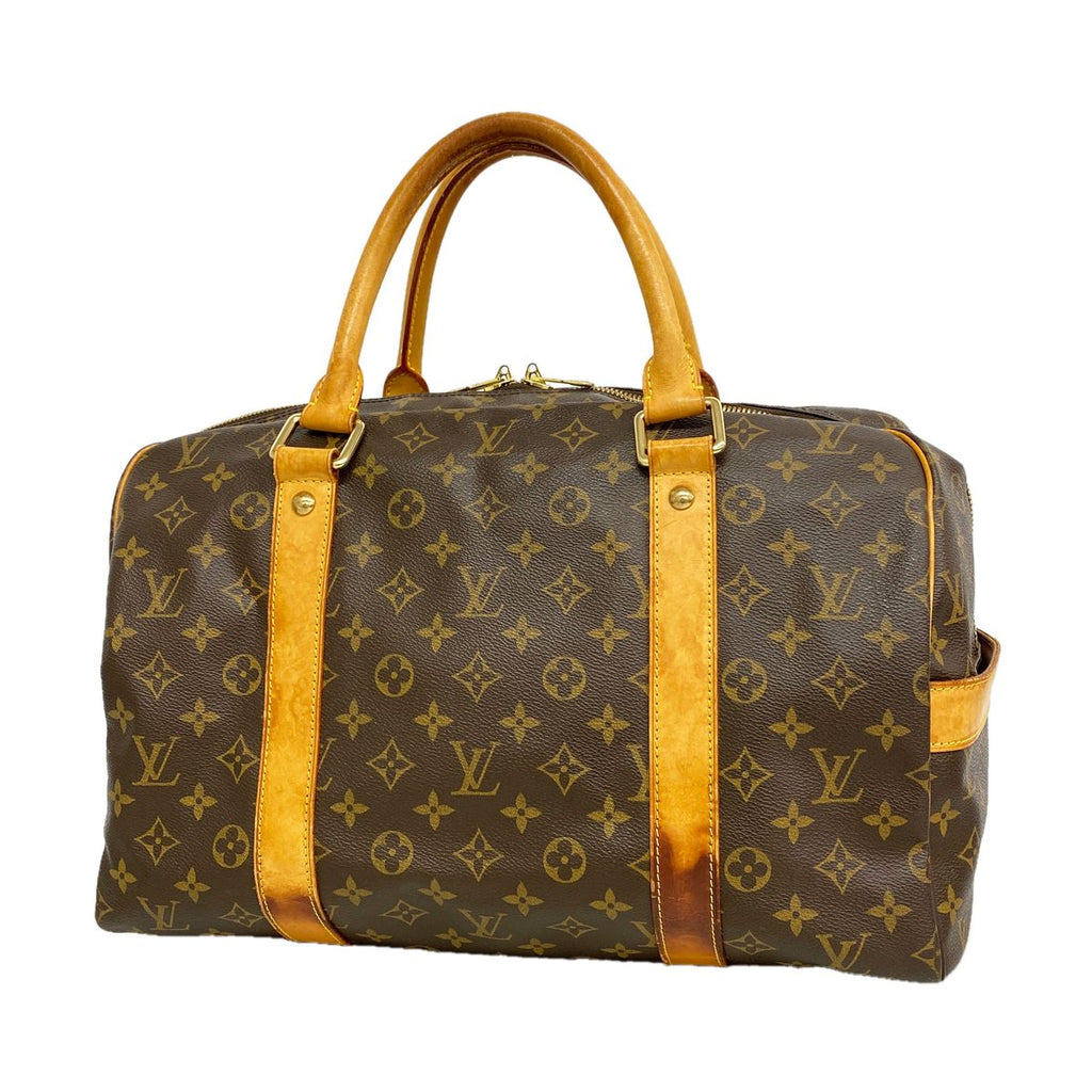 Louis Vuitton Boston Bag Monogram Carryall Brown