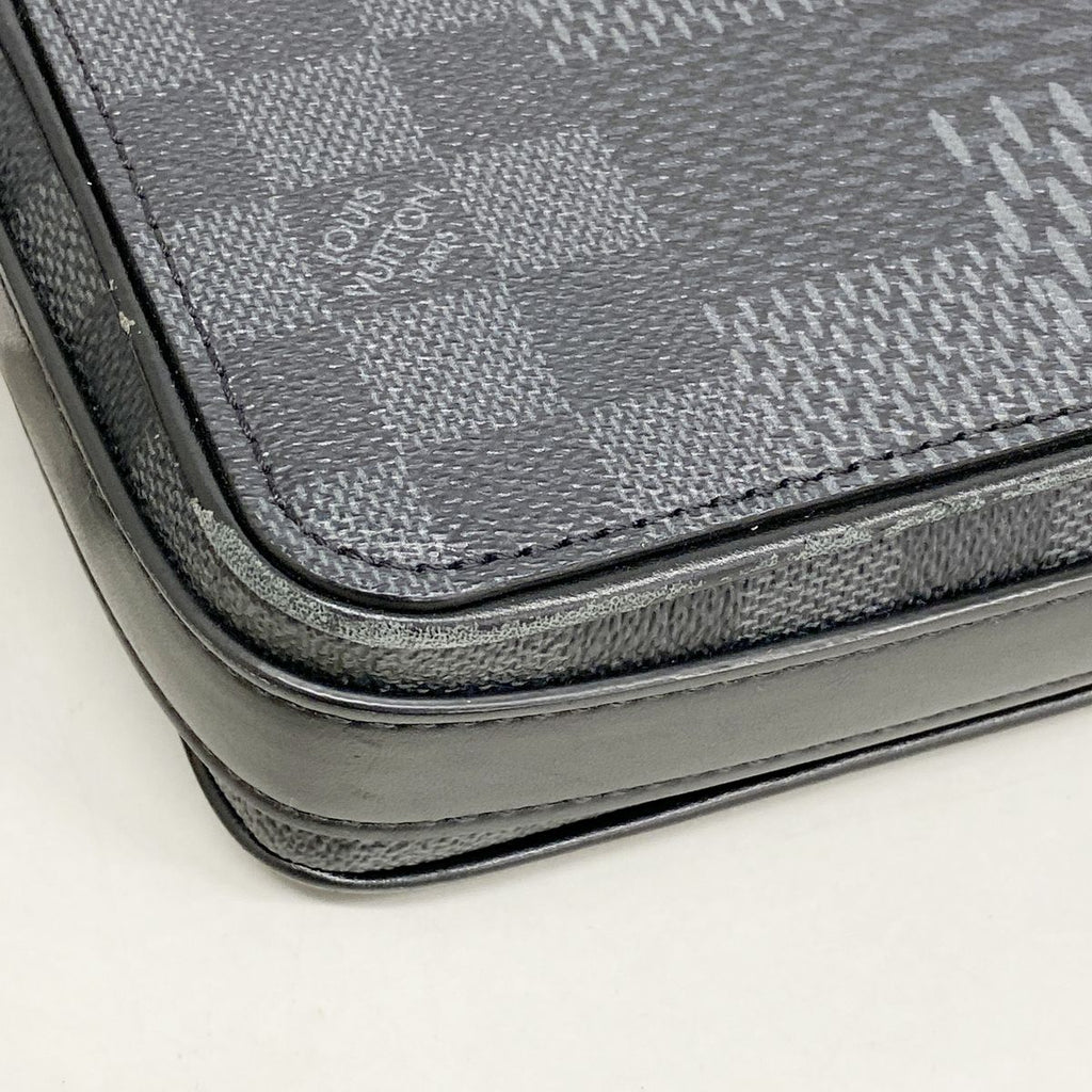Louis Vuitton Shoulder Bag Damier Graphite 3D Studio Messenger Black Gray — view 8