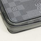 Louis Vuitton Shoulder Bag Damier Graphite 3D Studio Messenger Black Gray — view 8