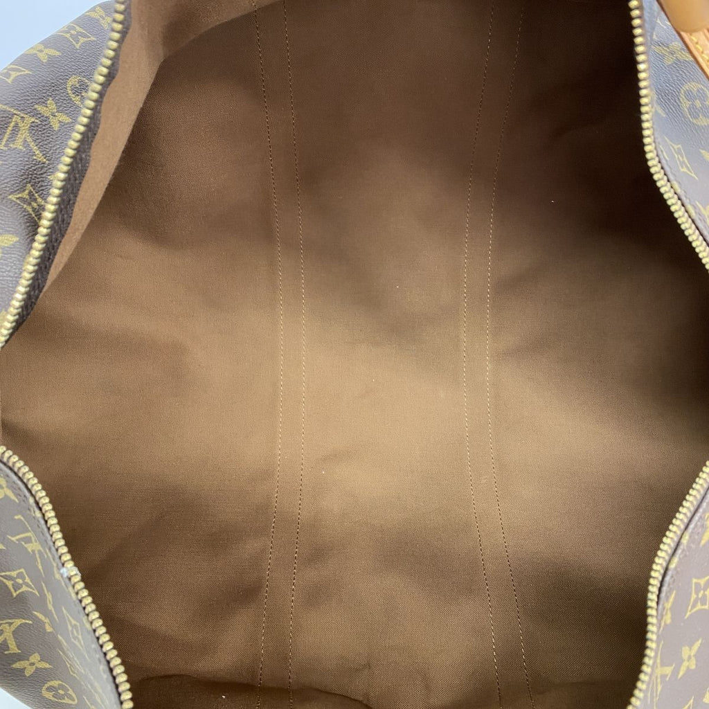 Louis Vuitton Boston Bag Monogram Keepall Bandouliere 60 Brown — view 4
