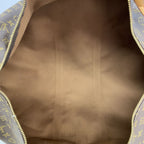 Louis Vuitton Boston Bag Monogram Keepall Bandouliere 60 Brown — view 4