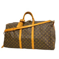 Louis Vuitton Boston Bag Monogram Keepall Bandouliere 60 Brown