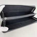 Louis Vuitton Wallet Monogram Midnight Zippy Horizontal Black — view 3