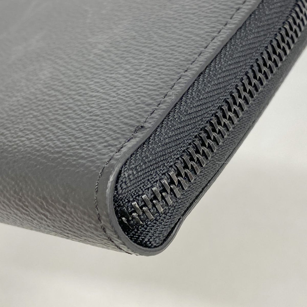 Louis Vuitton Wallet Monogram Midnight Zippy Horizontal Black — view 5