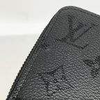 Louis Vuitton Wallet Monogram Midnight Zippy Horizontal Black — view 6