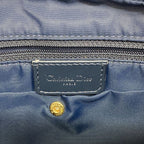 Dior Shoulder Bag Trotter Canvas Navy Gold — view 5