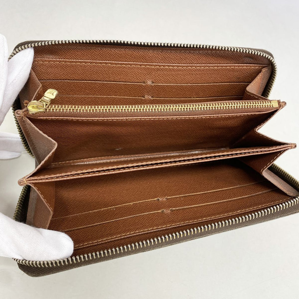 Louis Vuitton Wallet Monogram Zippy Brown — view 3