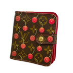 Louis Vuitton Wallet Monogram Cherry Takashi Murakami Collaboration Compact Zip