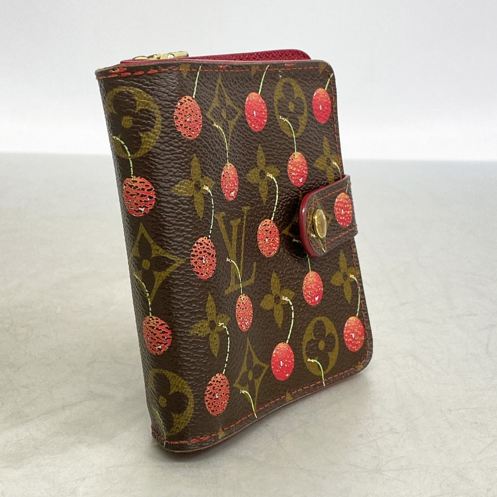 Louis Vuitton Wallet Monogram Cherry Takashi Murakami Collaboration Compact Zip — view 2