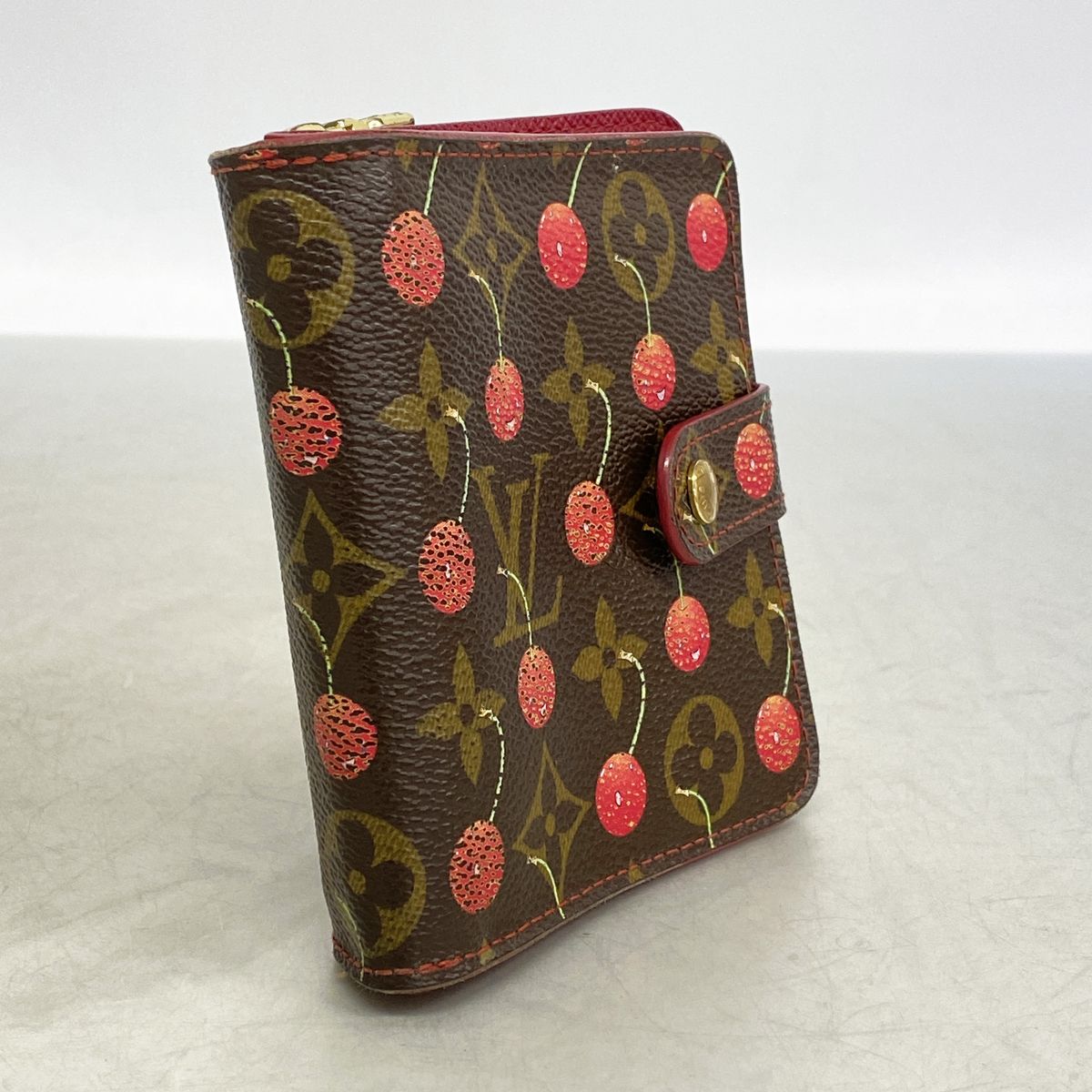 Louis Vuitton Wallet Monogram Cherry Takashi Murakami Collaboration Compact Zip — view 2