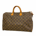 Louis Vuitton Handbag Monogram Speedy 40 Brown