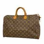 Louis Vuitton Handbag Monogram Speedy 40 Brown