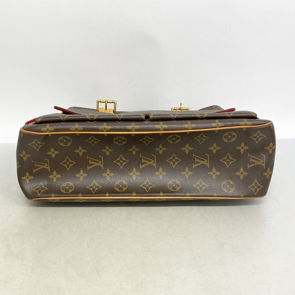 Louis Vuitton Shoulder Bag Monogram Multipli Cite Brown — view 3