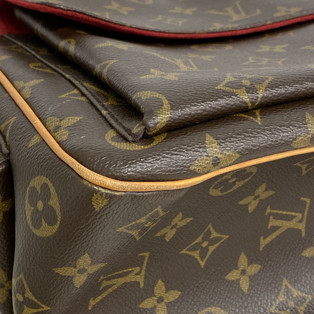 Louis Vuitton Shoulder Bag Monogram Multipli Cite Brown — view 6