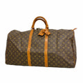 Louis Vuitton Boston Bag Monogram Keepall 60 Brown