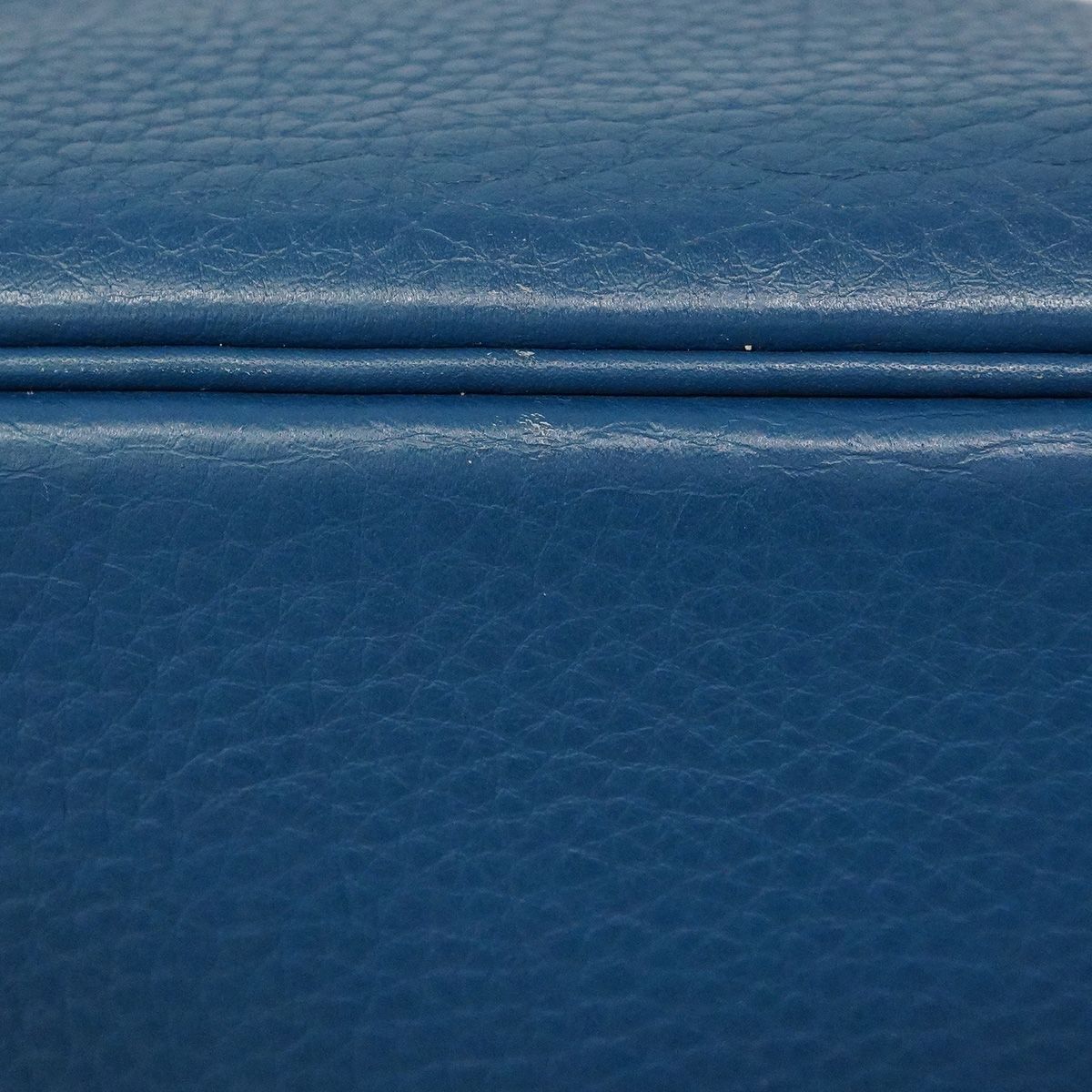 Hermes Handbag Bolide 35 Taurillon Clemence Blue Thalassa Silver 2-Way Bag — view 7