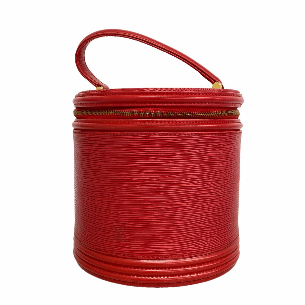Louis Vuitton Handbag Epi Cannes Castilian Red