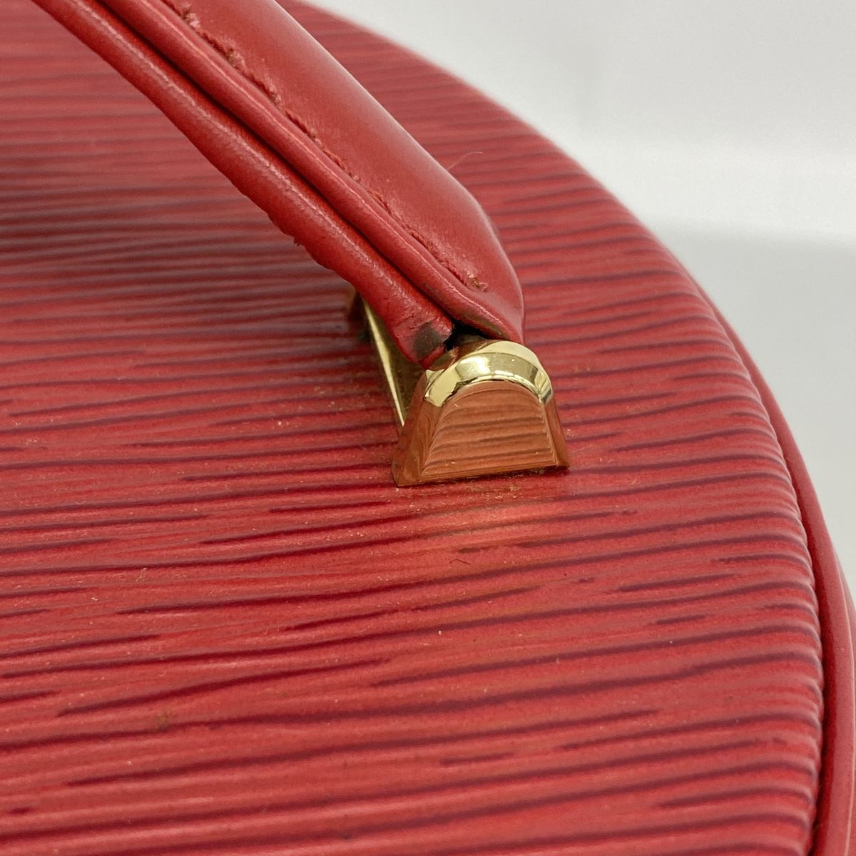 Louis Vuitton Handbag Epi Cannes Castilian Red — view 8