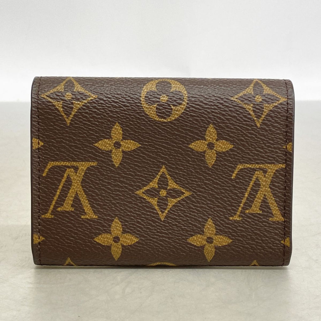 Louis Vuitton Coin Purse Monogram Porte Monnaie Rosalie Brown Fuchsia — view 5