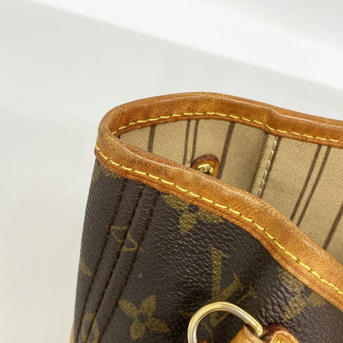 Louis Vuitton Tote Bag Monogram Neverfull PM Brown — view 8