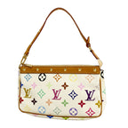 Louis Vuitton Pouch Monogram Multicolor Pochette Accessoires Blanc