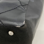 Chanel Tote Bag Paris Biarritz Canvas Black Silver — view 6
