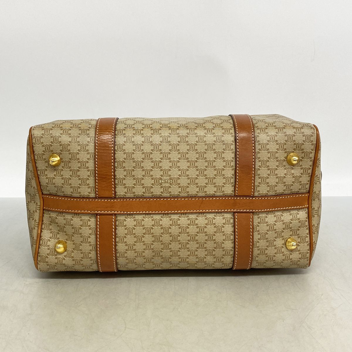 Celine Handbag Macadam Beige Gold — view 3