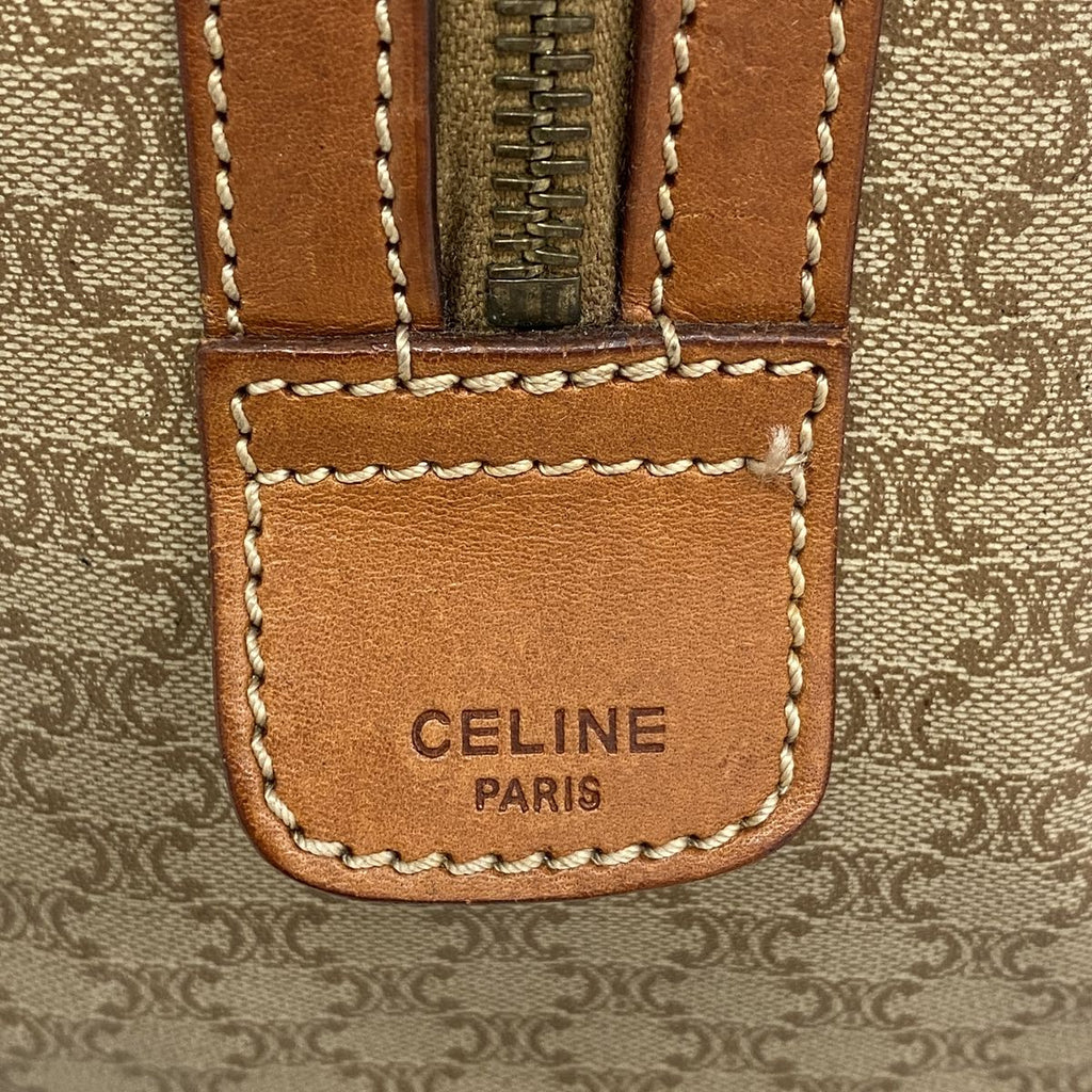 Celine Handbag Macadam Beige Gold — view 5