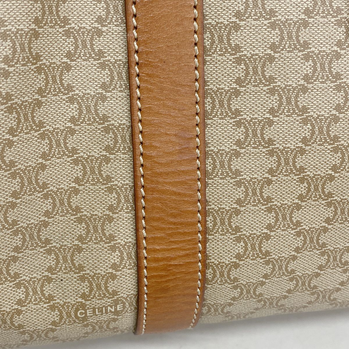 Celine Handbag Macadam Beige Gold — view 7