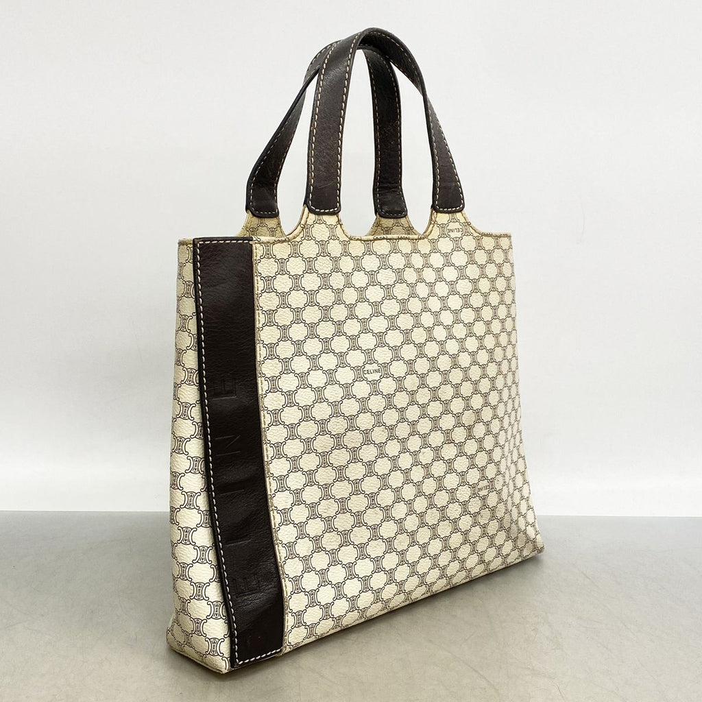 Celine Handbag Macadam Ivory Gold — view 2