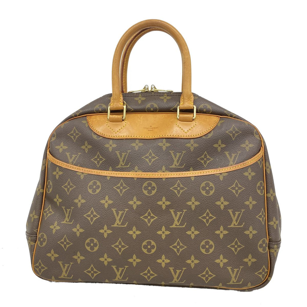 Louis Vuitton Handbag Monogram Deauville Brown