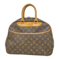Louis Vuitton Handbag Monogram Deauville Brown