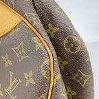 Louis Vuitton Handbag Monogram Deauville Brown — view 8