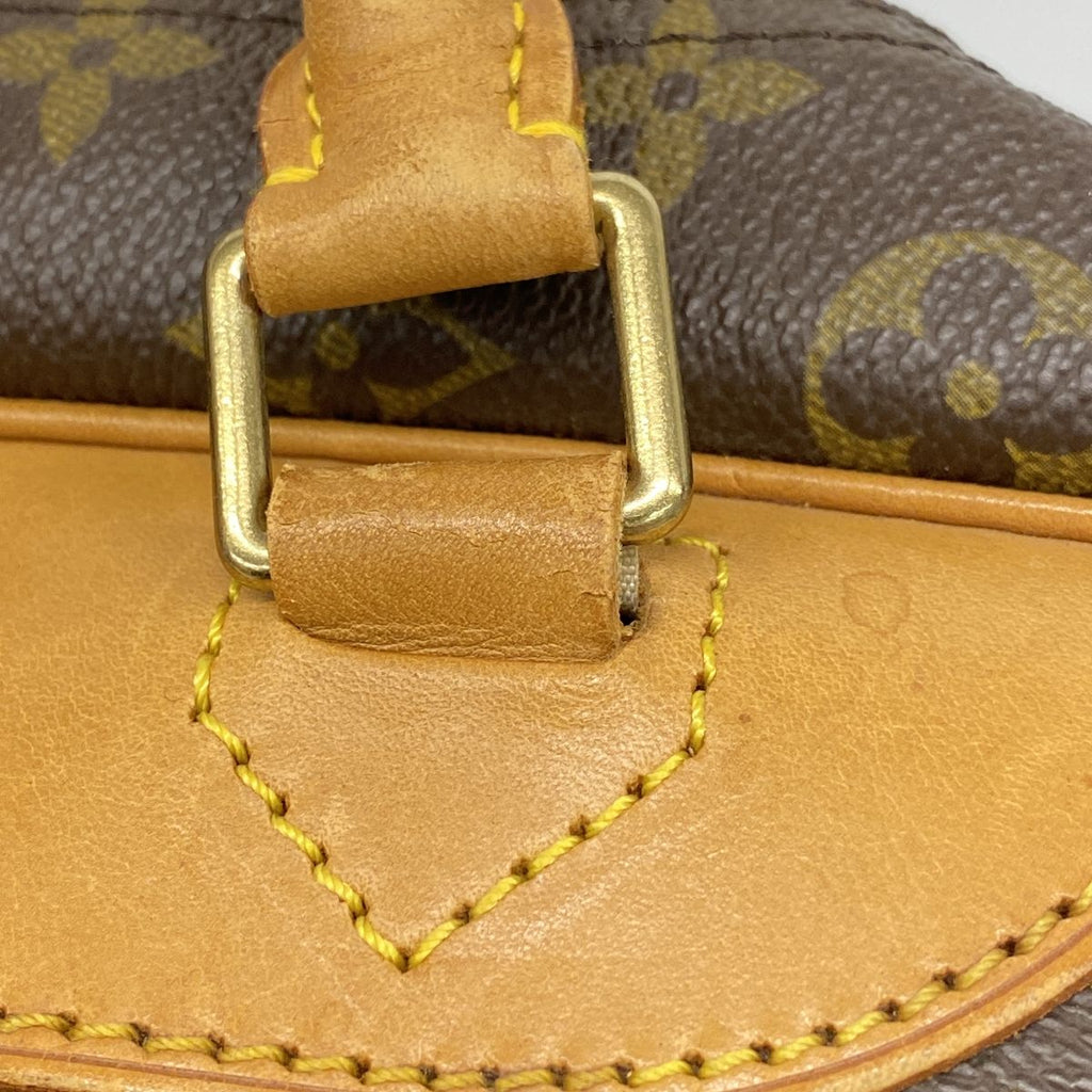Louis Vuitton Handbag Monogram Deauville Brown — view 7