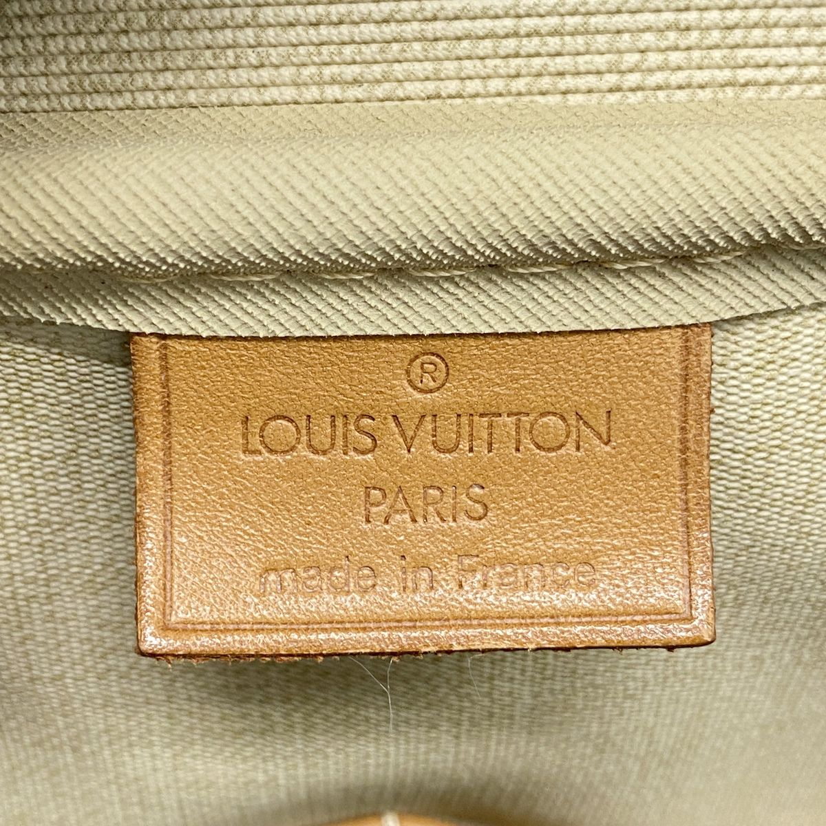 Louis Vuitton Handbag Monogram Deauville Brown — view 5