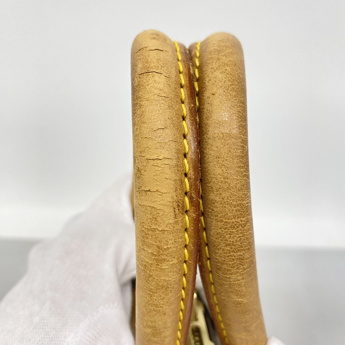 Louis Vuitton Handbag Monogram Deauville Brown — view 6