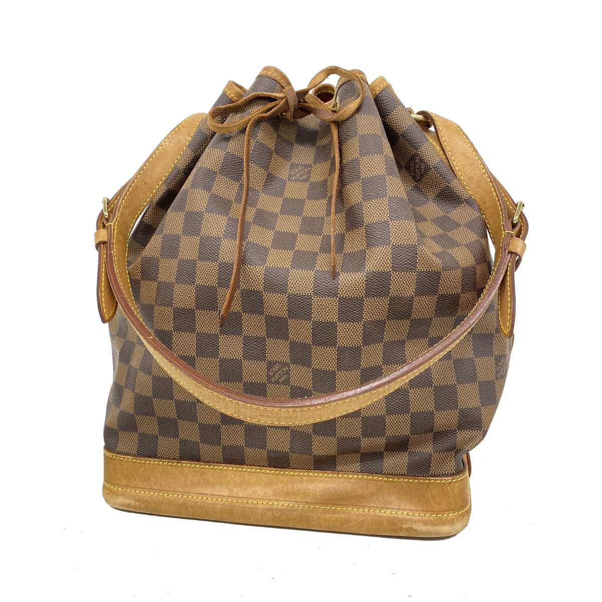 Louis Vuitton Shoulder Bag Damier Noe Ebene