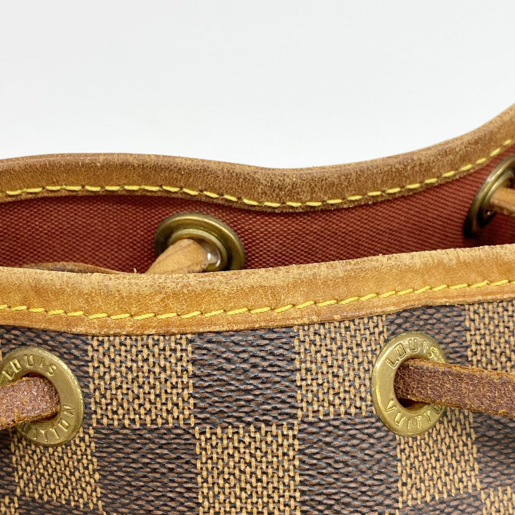 Louis Vuitton Shoulder Bag Damier Noe Ebene — view 8