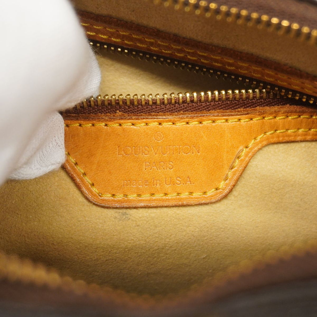 Louis Vuitton Shoulder Bag Monogram Looping MM Brown — view 5